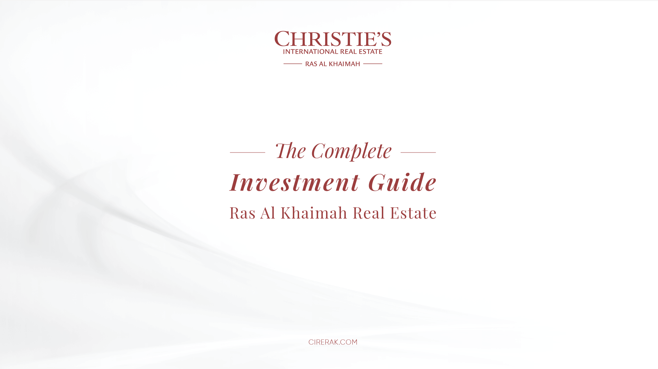 The Complete Investment Guide Ras Al Khaimah Real Estate